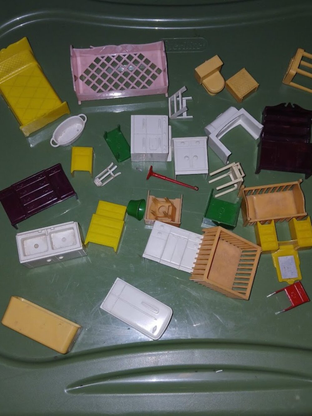 Vintage Doll house furniture